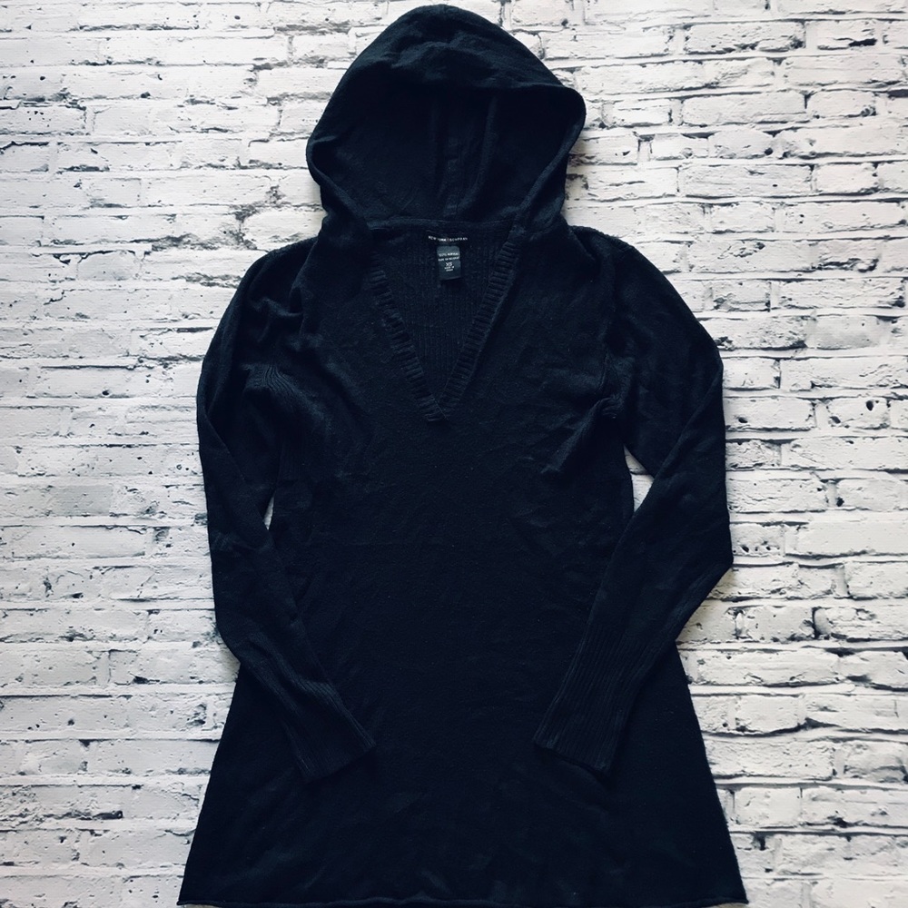 NY&Co. Long Pullover Hooded Sweater